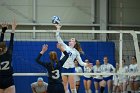 VB vs MHC  Wheaton Women's Volleyball vs Mount Holyoke College. - Photo by Keith Nordstrom : Wheaton, Volleyball, VB